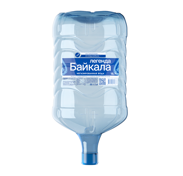 Вода «Легенда Байкала» негазированная 18,9 л, в одноразовой таре